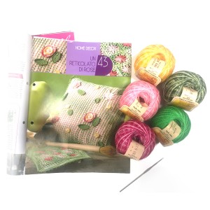 kit cuscino a tricot